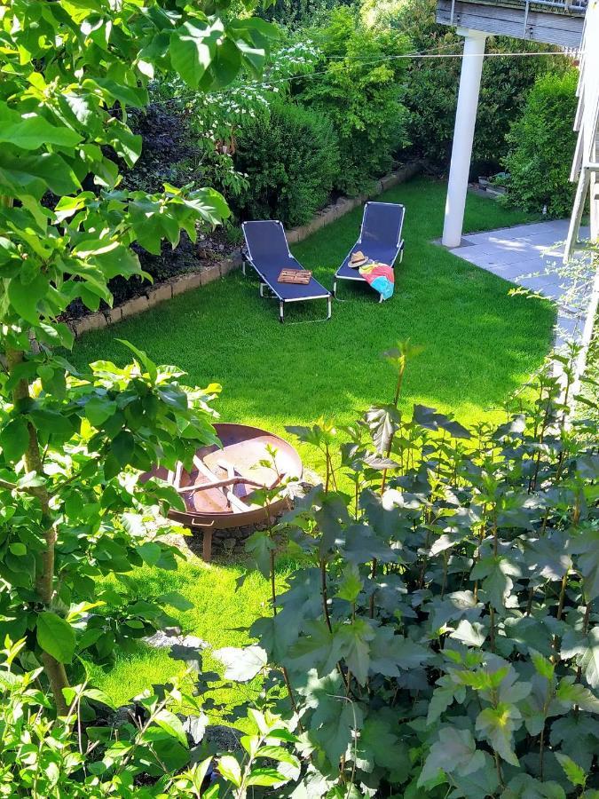 Entspannen im Grünen, Ferienwohnung mit eigenem Garten Keilberg Exterior foto